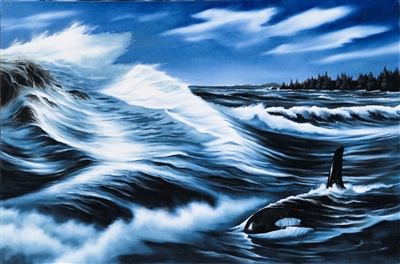 Orca Storm by Jim Collins