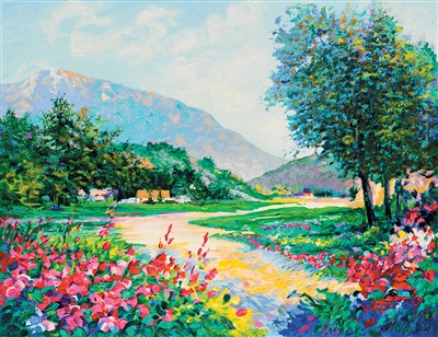 Provencal Landscape by Alex Perez