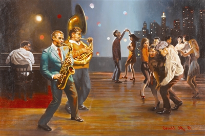 Rythm and Blue Memory by Gerald