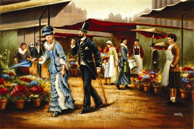 Market Place Day by Barrios
