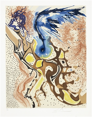Angel of Rebirth by Salvador Dali