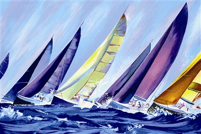 Purple Sails by Alex Pauker