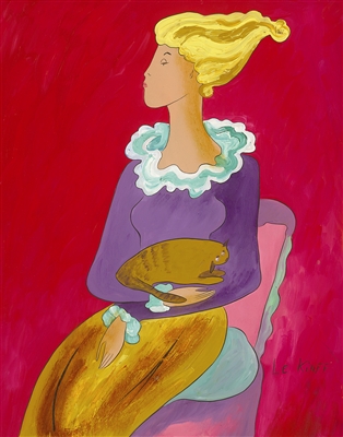 A Royal Posture by Linda Le Kinff