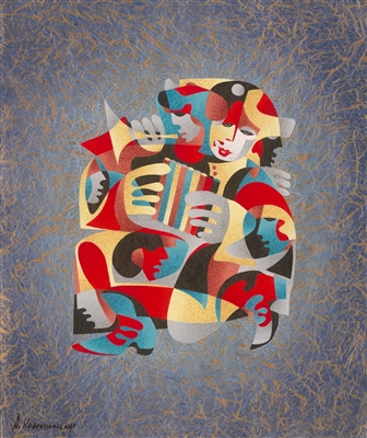 Accordion Reverie by Anatole Krasnyansky