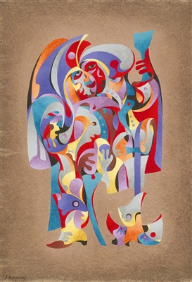 A Vibrant Toast by Anatole Krasnyansky