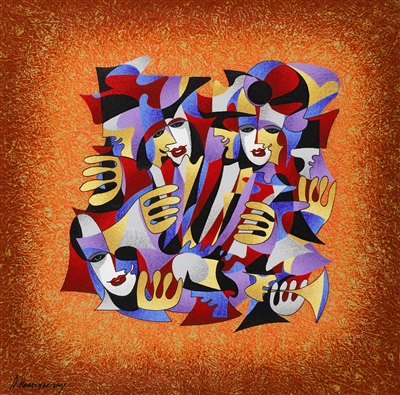 Accordion II by Anatole Krasnyansky