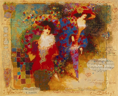 Piano a Quatre Mains by Alexander-Wissotzky