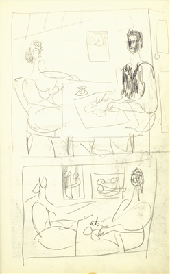 Drawing 26 by Marcel Mouly