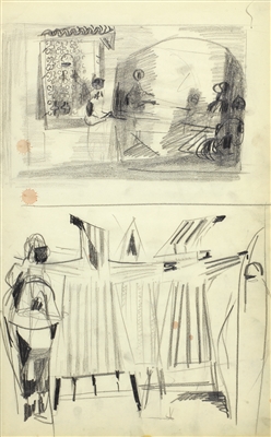 Drawing 27 by Marcel Mouly