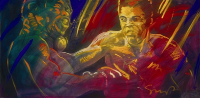 A Matter Of Time IV by Simon Bull - Muhammad Ali