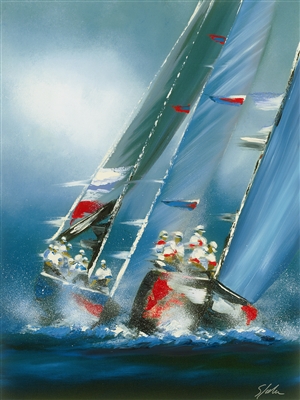 Two Boats by Victor Spahn