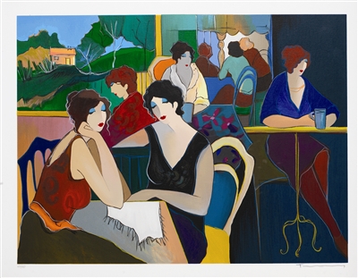 A Fond Memory by Itzchak Tarkay