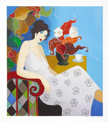 A Serene Moment by Itzchak Tarkay