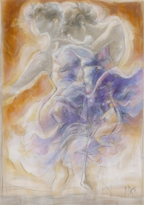Dance Calligraphy II by Peter Nixon