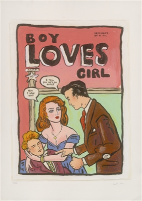 Boy Loves Girl by Leslie Lew