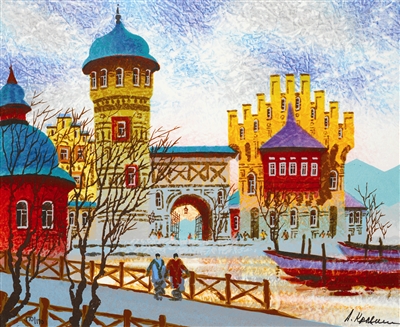 A Stroll in Germany by Anatole Krasnyansky