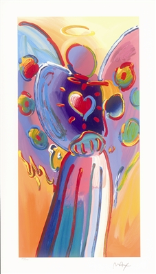 Angel with Heart by Peter Max
