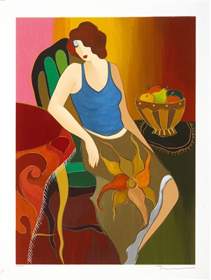 A Private Moment by Itzchak Tarkay