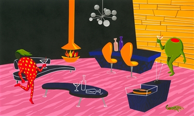 50s Retro Bar by Michael Godard