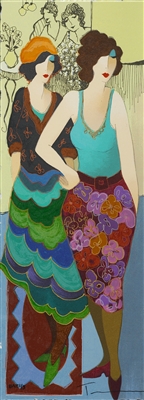 A Dignified Friendship by Itzchak Tarkay