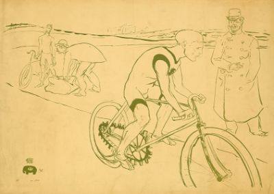 Cycle Michael by Henri de Toulouse-Lautrec