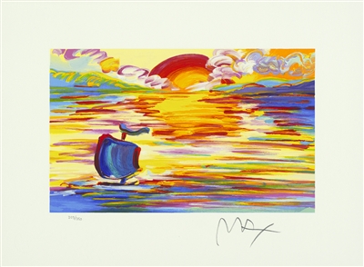 American 500: Sunset by Peter Max