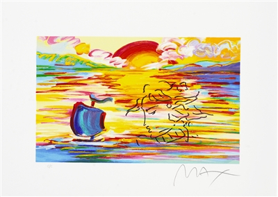 American 500: Sunset by Peter Max