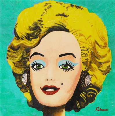 Barbie Marilyn Turquoise by Autumn de Forest