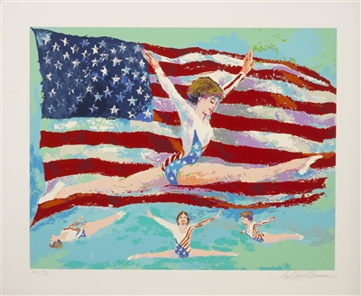 Golden Girl by LeRoy Neiman