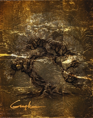 Arbre - Petite  (Gold) by Patrick Guyton