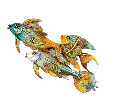 Fishies Going Left by Nano Lopez