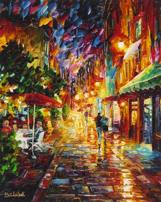 A Romantic Alley by Daniel Wall