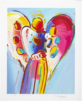 Angel with Heart by Peter Max