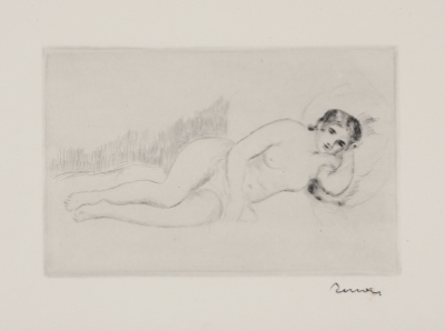 Femme Nue Couchee (S. 13) by Pierre-Auguste Renoir