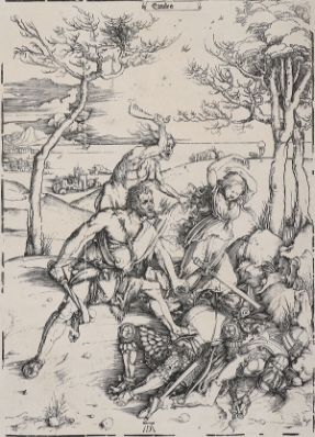 Hercules Conquering the Molios by Albrecht Durer