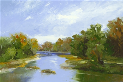 Scioto River, Ohio by Azarin