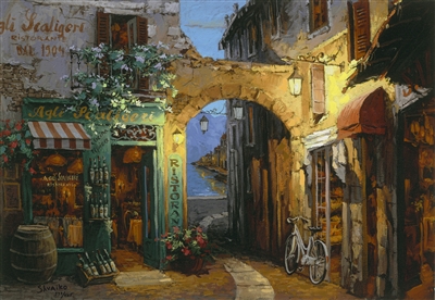 Archway Lake Como by Viktor Shvaiko