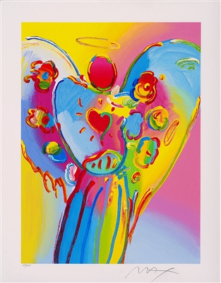 Angel with Heart by Peter Max