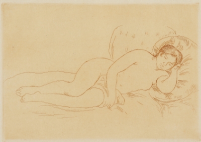 Femme Nue Couchée (S. 14) by Pierre-Auguste Renoir