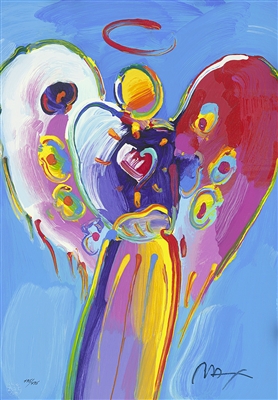 Angel with Heart by Peter Max