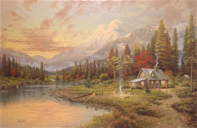 Evening Majesty (LG) by Thomas Kinkade