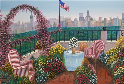 Jardin in Big Apple by (Francois Ledan) Fanch