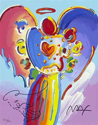 Angel with Heart by Peter Max