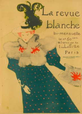 La Revue Blanche by Henri de Toulouse-Lautrec