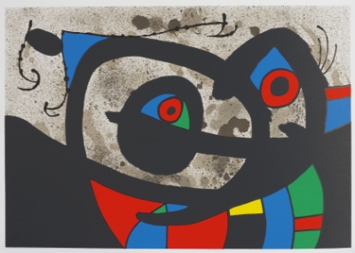 Lézard aux plumes d'or (M. 792 by Joan Miro