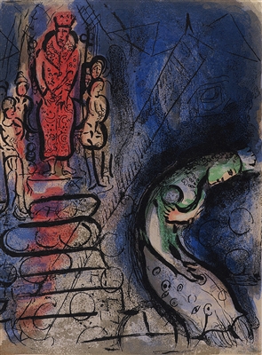 Assuerus Chasse Vasthi by Marc Chagall