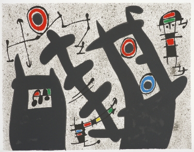 Lézard aux plumes d'or (M. 794 by Joan Miro