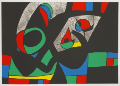 Lézard aux plumes d'or (M. 797 by Joan Miro