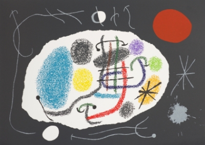 Lézard aux plumes d'or (M. 800 by Joan Miro