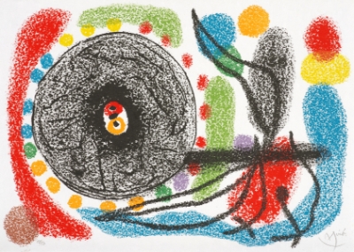 Lézard aux plumes d'or (M. 812 by Joan Miro